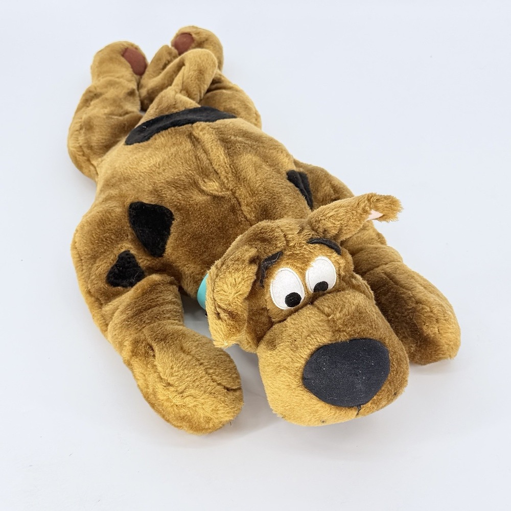 Scooby Doo Talking Plush Pillow 26" Hug Me Vintage Hanna Barbera Tested